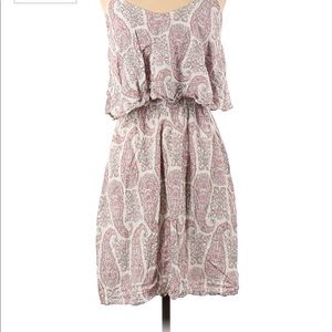 NWOT Old Navy Paisley Boho Ruffle Dress